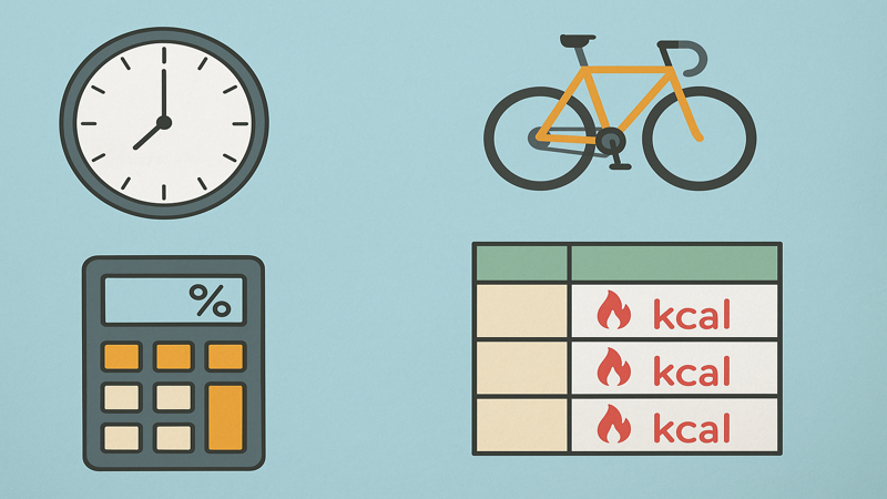 1.自転車30分のカロリー消費量の基本知識