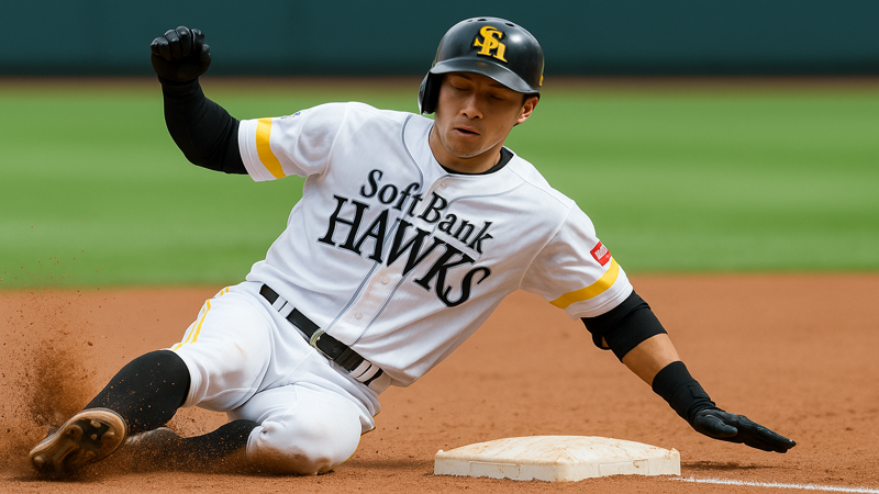 2.周東佑京の盗塁記録と実績