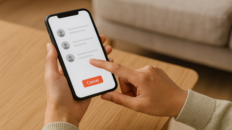 5.同行者登録後の変更・解除方法
