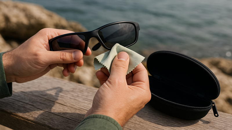 4.偏光サングラス釣り用の長持ちさせる使い方