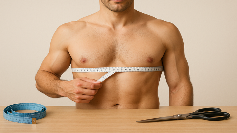 2.正しい胸囲の測り方