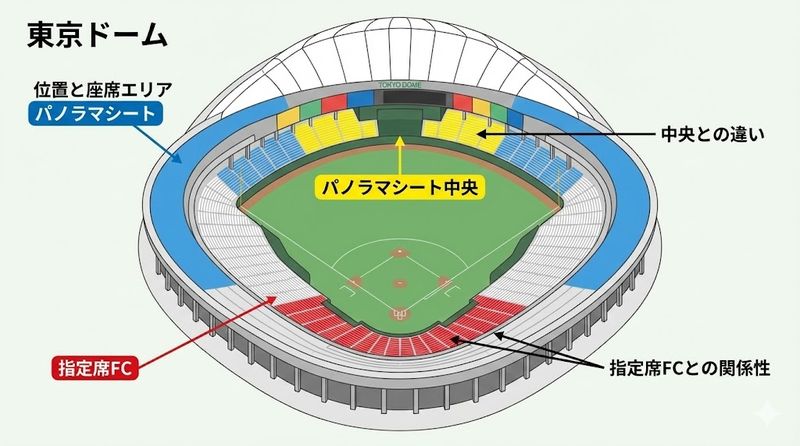 1.東京ドームのパノラマシートとは