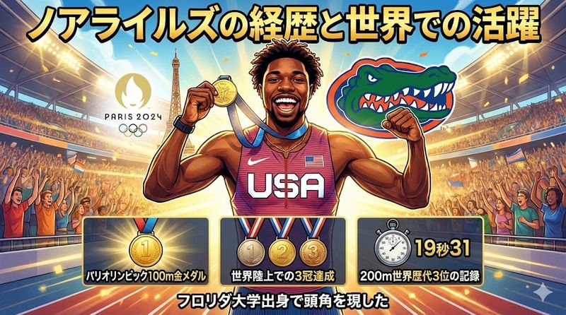 3.ノアライルズの経歴と世界での活躍