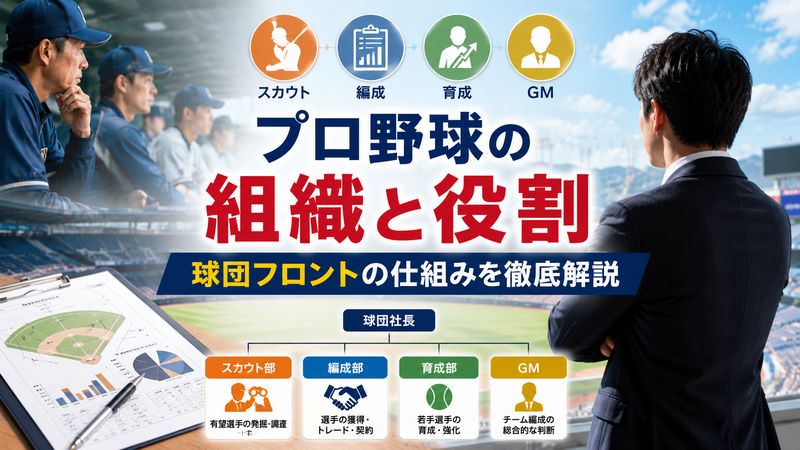 1. プロ野球の人事部とは?球団フロントの役割と仕組み