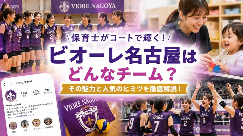 1.ビオーレ名古屋とはどんなチームなのか
